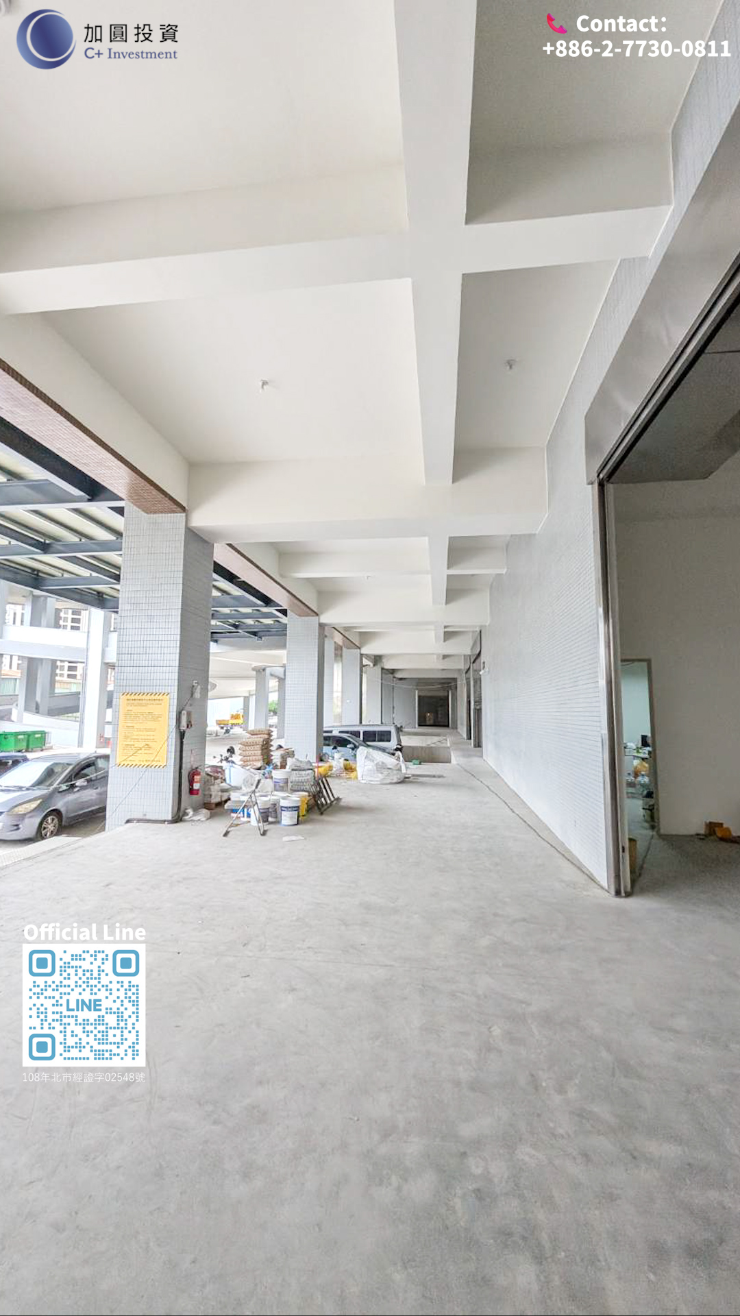 Brand new factory office! 3 loading docks! Convenient Ground floor for easy logistics!