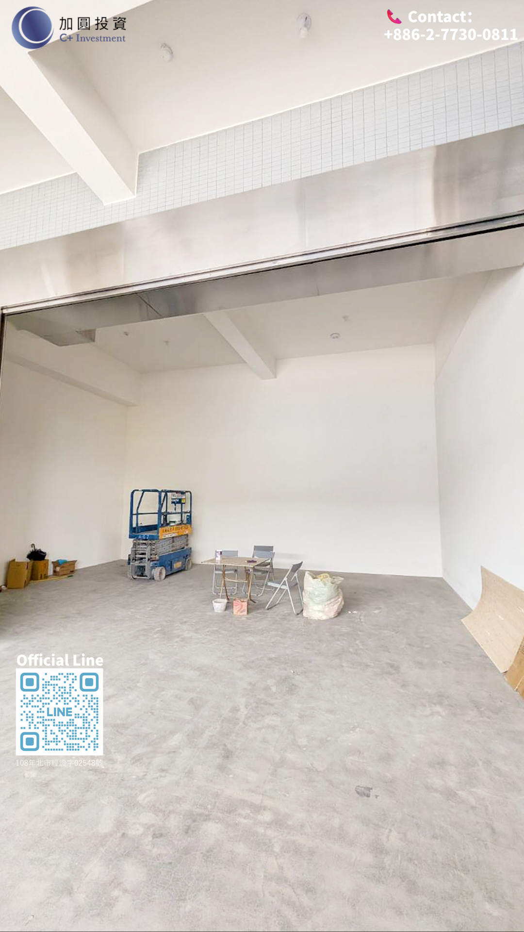 Brand new factory office! 3 loading docks! Convenient Ground floor for easy logistics!