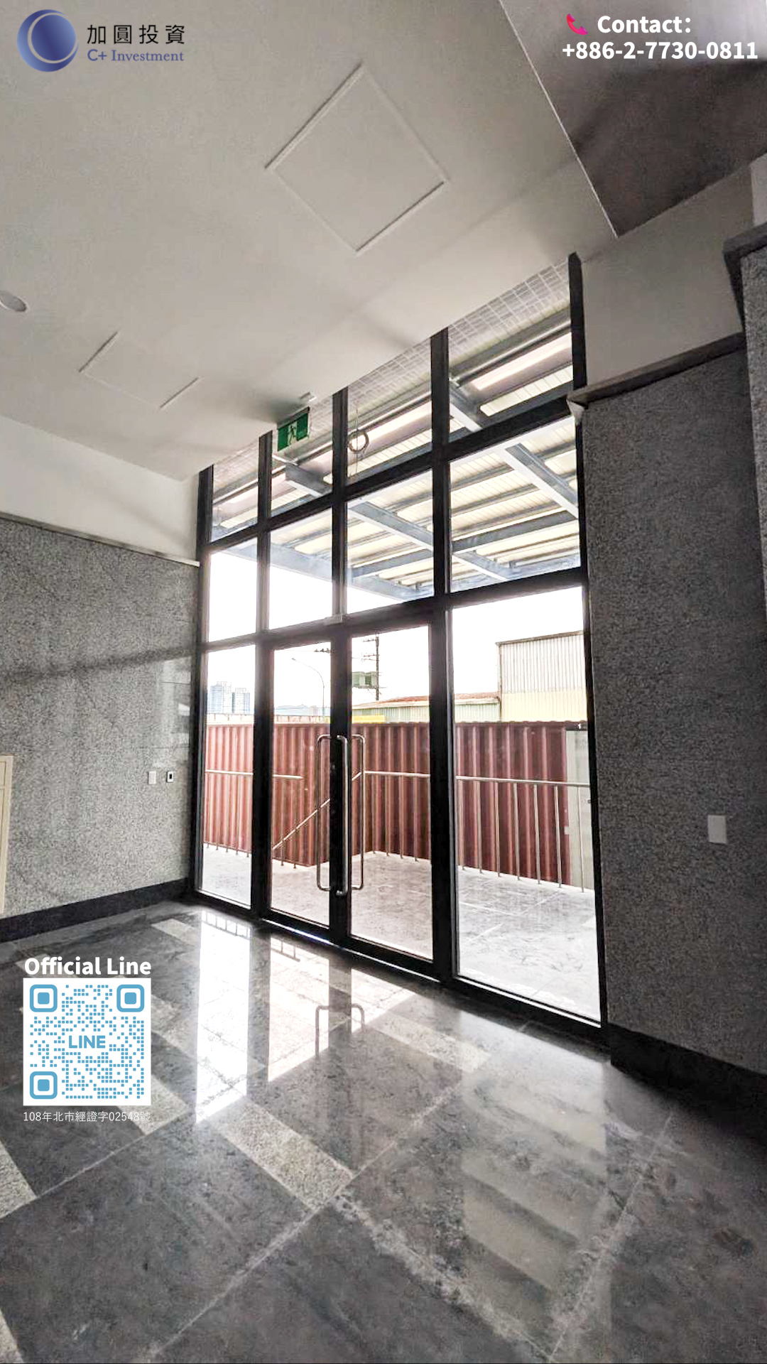 Brand new factory office! 3 loading docks! Convenient Ground floor for easy logistics!