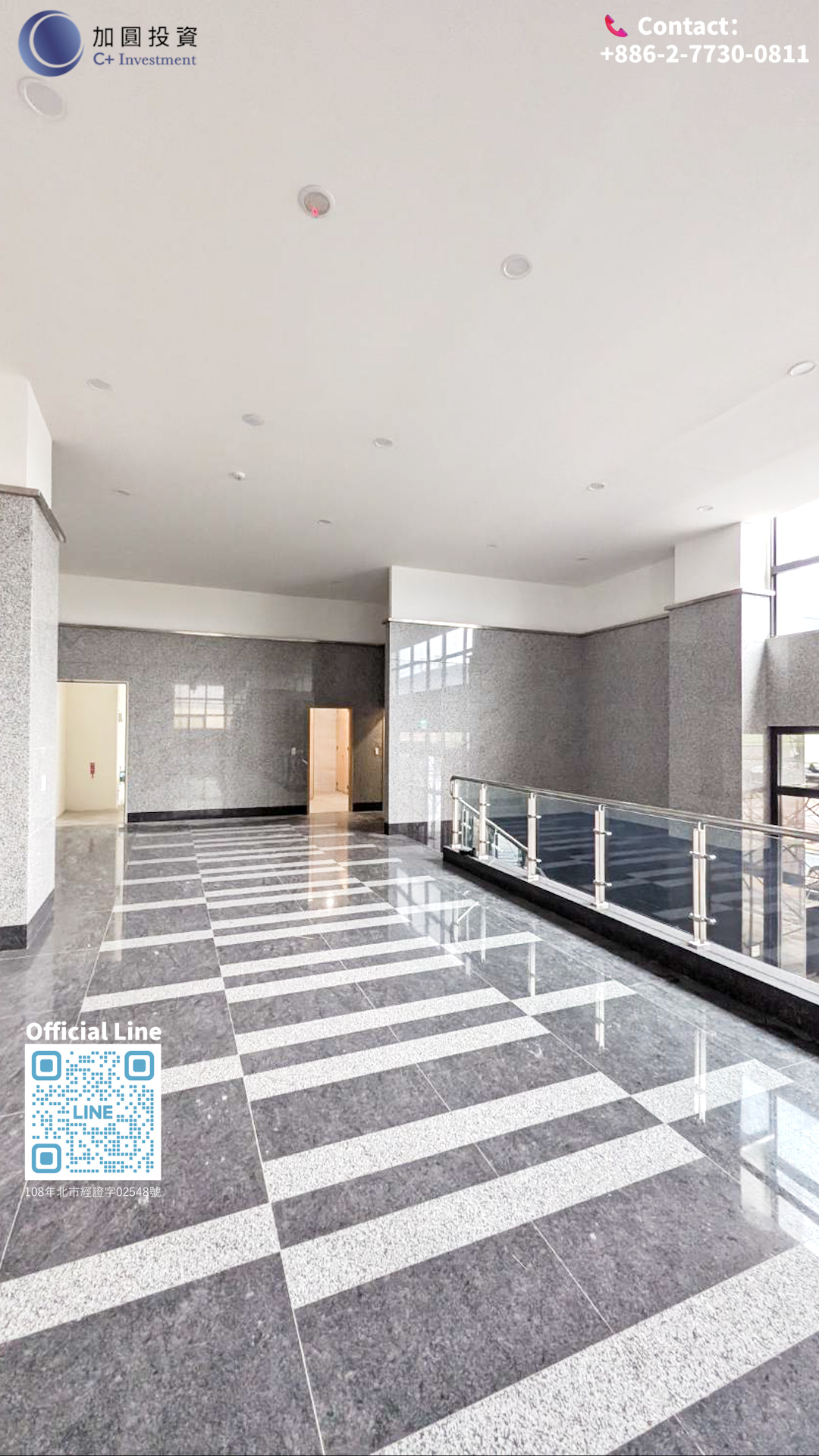 Brand new factory office! 3 loading docks! Convenient Ground floor for easy logistics!