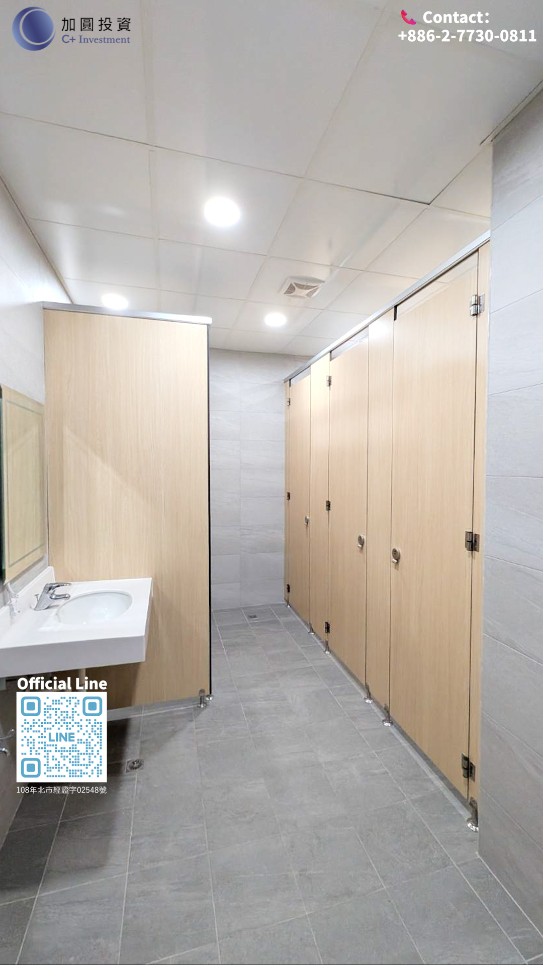 Brand new factory office! 3 loading docks! Convenient Ground floor for easy logistics!